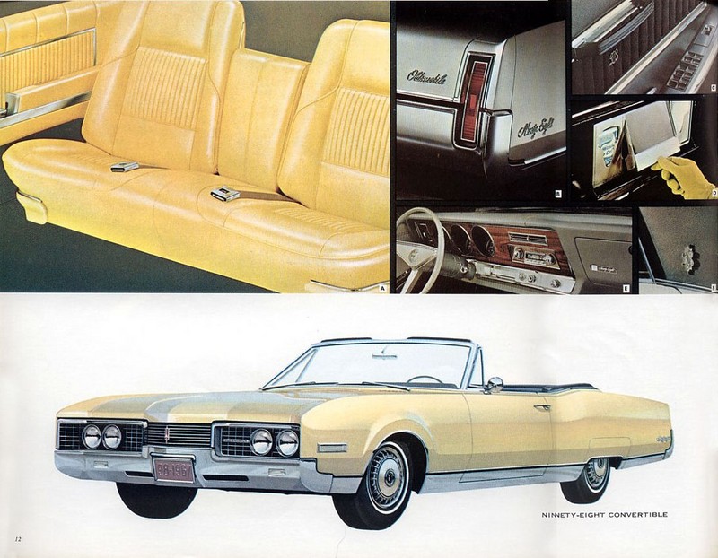 1967 Oldsmobile Motor Cars Brochure Page 30